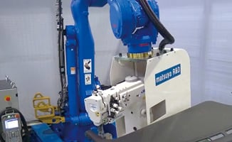 ロボットによる3D縫製システム
