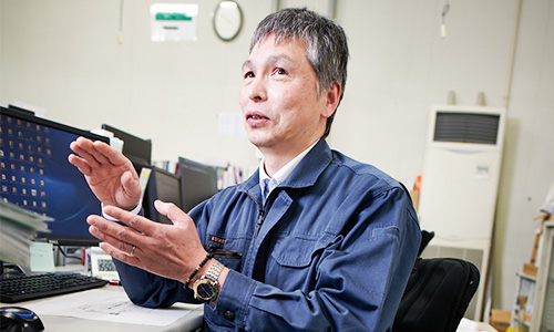 弊社設計担当:川崎