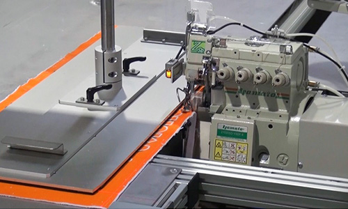 Towel Hanpo introduced our Electronic XYθPerfect Stitch Sewing Machine